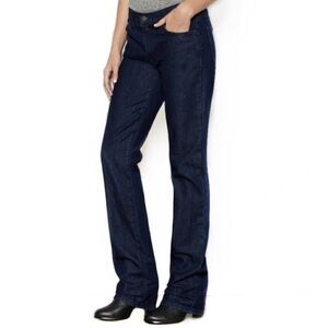 CURRENT/ ELLIOTT Straight Leg Dark Wash Jeans!